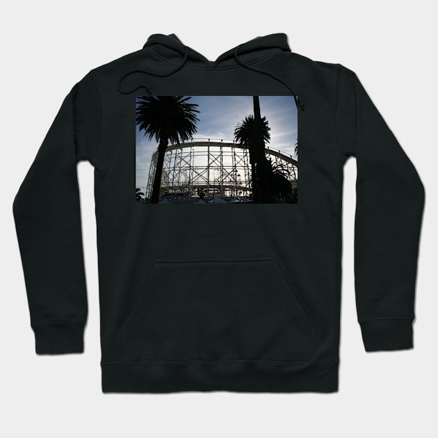 Luna Park Melbourne Victoria Australia Hoodie by rupertrussell